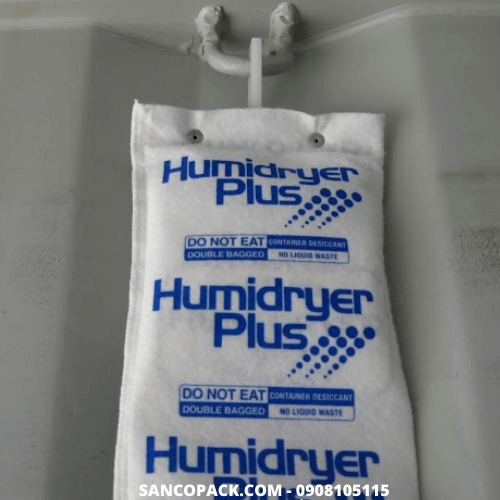 Dây hút ẩm container Humi Dryer Plus được cung cấp độc quyền tại Sancopack