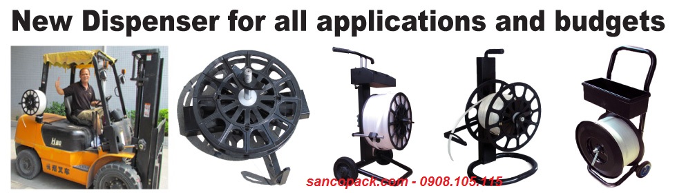 Sancopack đang cung cấp nhiều dụng cụ đi kèm cho dây đai composite nhằm giúp khách hàng ngày càng thuận tiện hơn