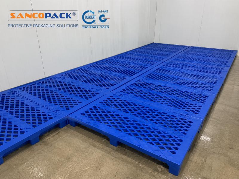 Tấm pallet nhựa lót sàn