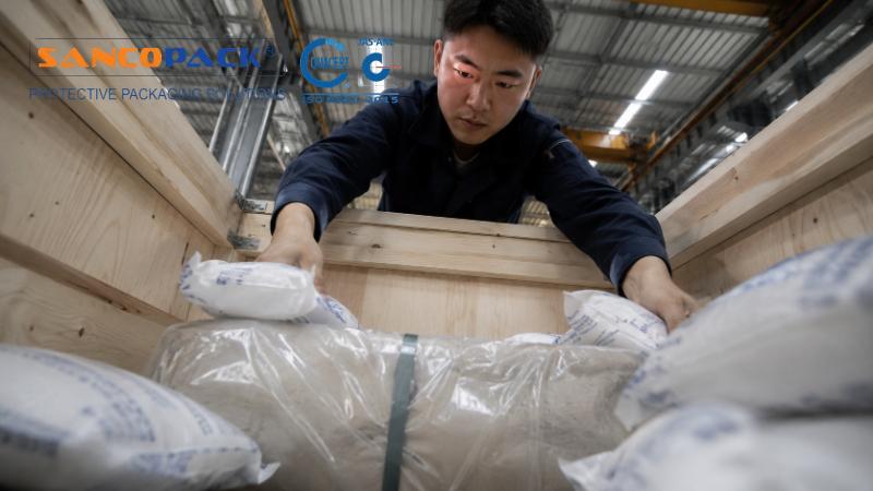 Cách chống ẩm bên trong kiện gỗ