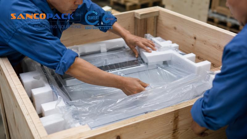 Đóng kiện gỗ xuất khẩu sang Mỹ