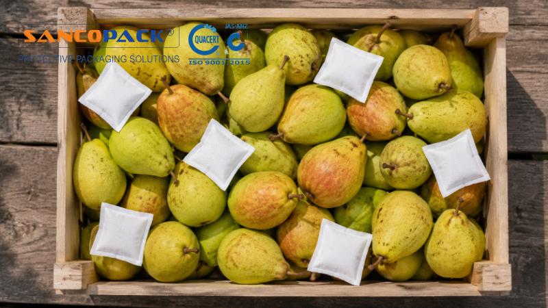 Sử dụng gói hút ethylene trong bảo quản trái cây